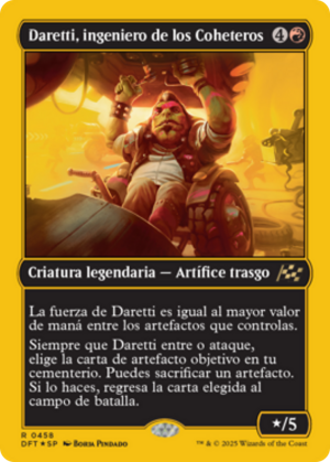 Daretti, Rocketeer Engineer