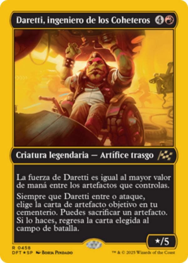 Daretti, Rocketeer Engineer