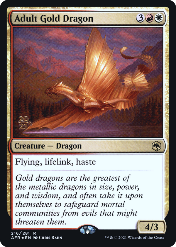 Adult Gold Dragon