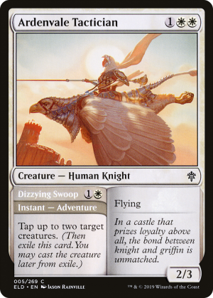 c7d5e394-8e41-442e-ae97-a478a61e1b9d Ardenvale Tactician // Dizzying Swoop