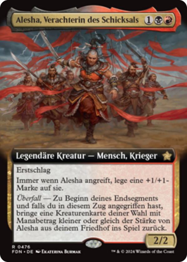 Alesha, Who Laughs at Fate