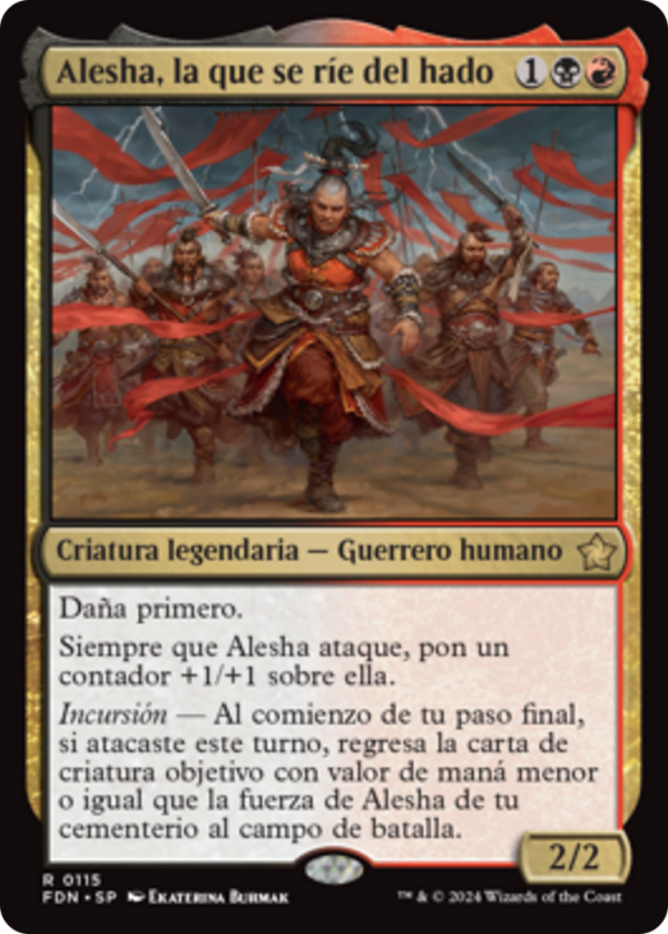 Alesha, Who Laughs at Fate