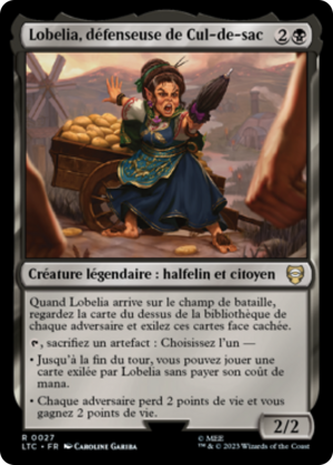 Lobelia, Defender of Bag End