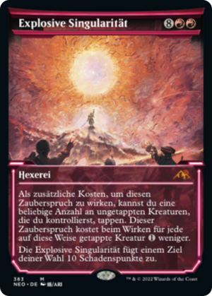 Explosive Singularity