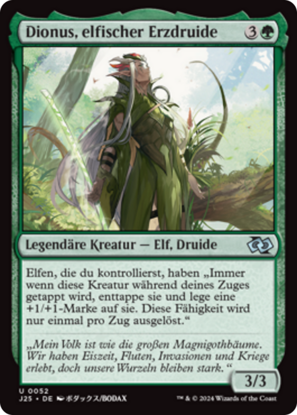 Dionus, Elvish Archdruid