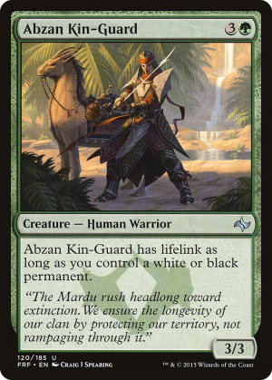 cec0ef55-57fd-404f-b9f6-b5d41e77b58c Abzan Kin-Guard