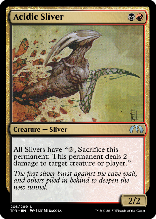 Acidic Sliver