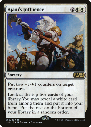 d38ad178-35a5-44ad-b80a-d746f3e6a45c Ajani's Influence