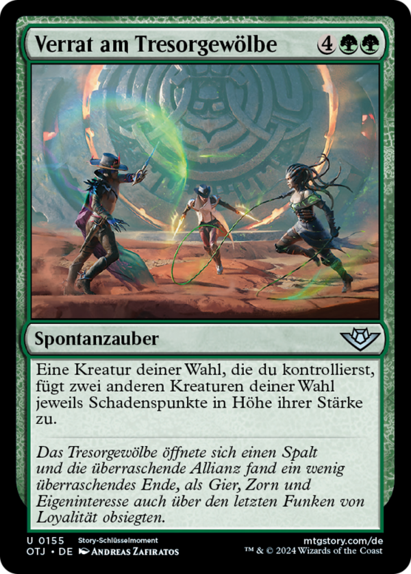 Betrayal at the Vault