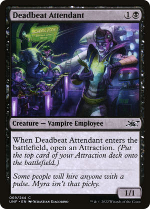 d850c354-6737-4b72-a5bf-fd99f866259a Deadbeat Attendant