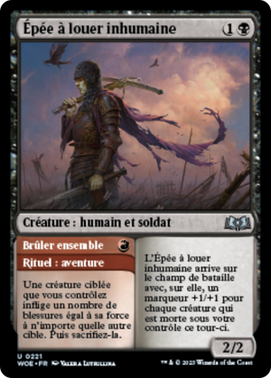 db2ae10f-047c-48a2-85d6-f57a23425e81 Callous Sell-Sword // Burn Together