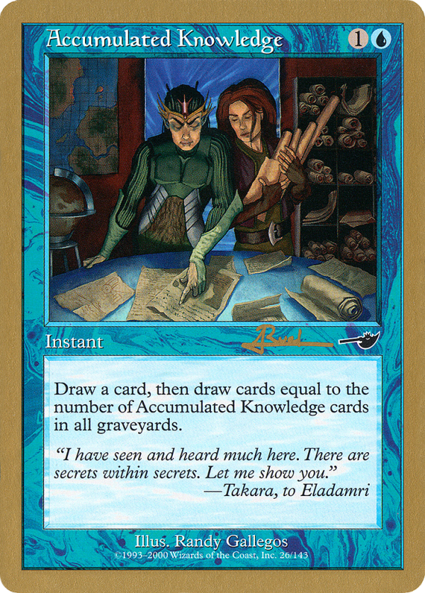 Accumulated Knowledge