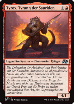 Tyrox, Saurid Tyrant