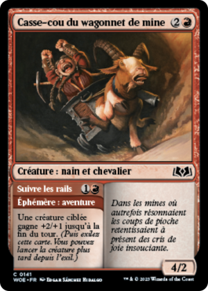 de34af12-ddd2-4e0c-b60a-6d5b14307b3e Minecart Daredevil // Ride the Rails