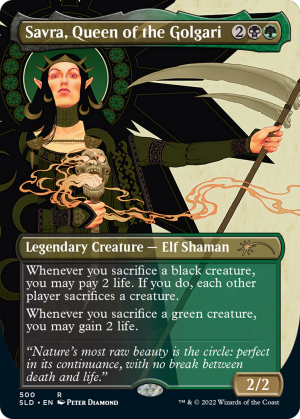 df93b357-f1be-423a-96c3-a4ceecdeb441 Savra, Queen of the Golgari