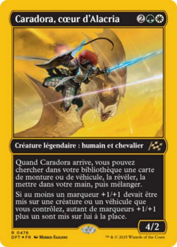 Caradora, Heart of Alacria