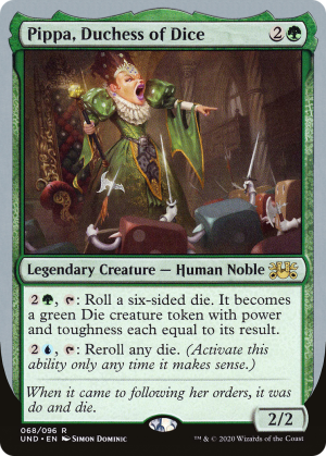 Pippa, Duchess of Dice