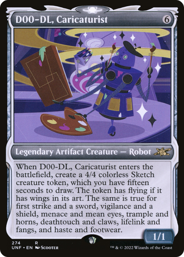 D00-DL, Caricaturist