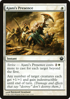 e77e2fd5-5c46-4f6b-ac43-ec23fab57a1a Ajani's Presence