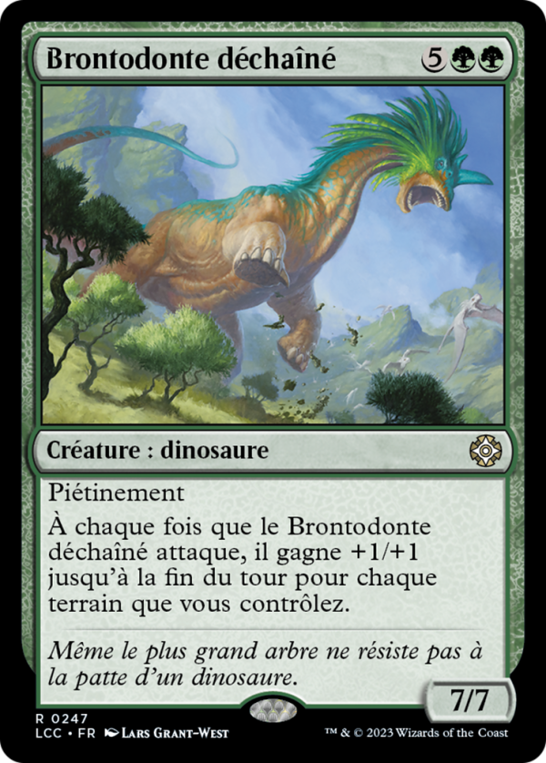 Rampaging Brontodon