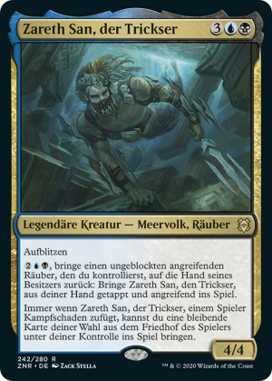 Zareth San, the Trickster