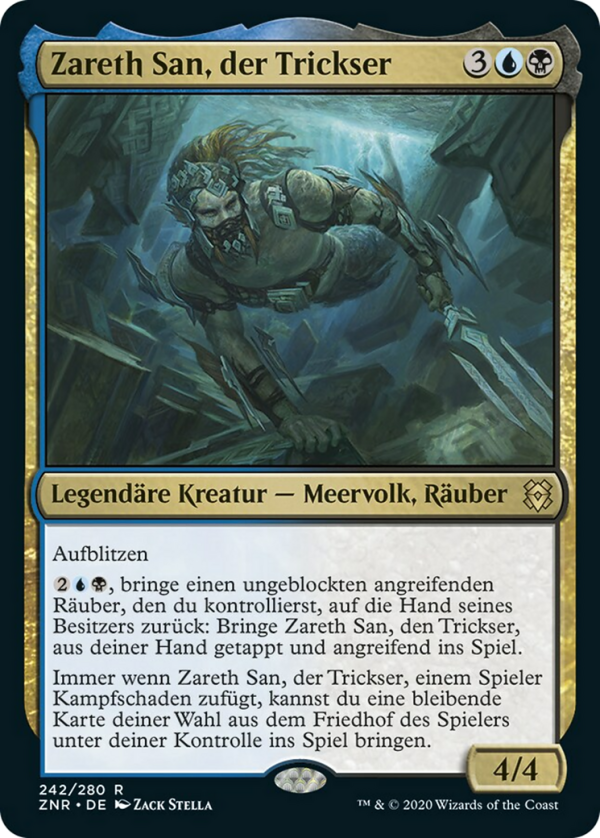 Zareth San, the Trickster