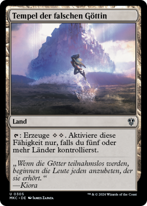 Temple of the False God