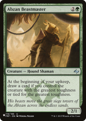 ec2b30e2-f134-4fd0-bb3b-0e319630fd77 Abzan Beastmaster