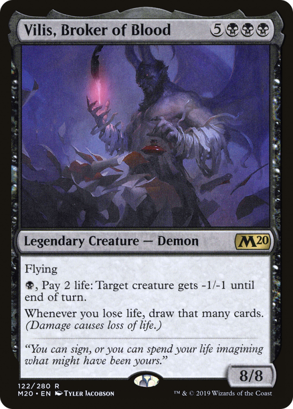 Vilis, Broker of Blood
