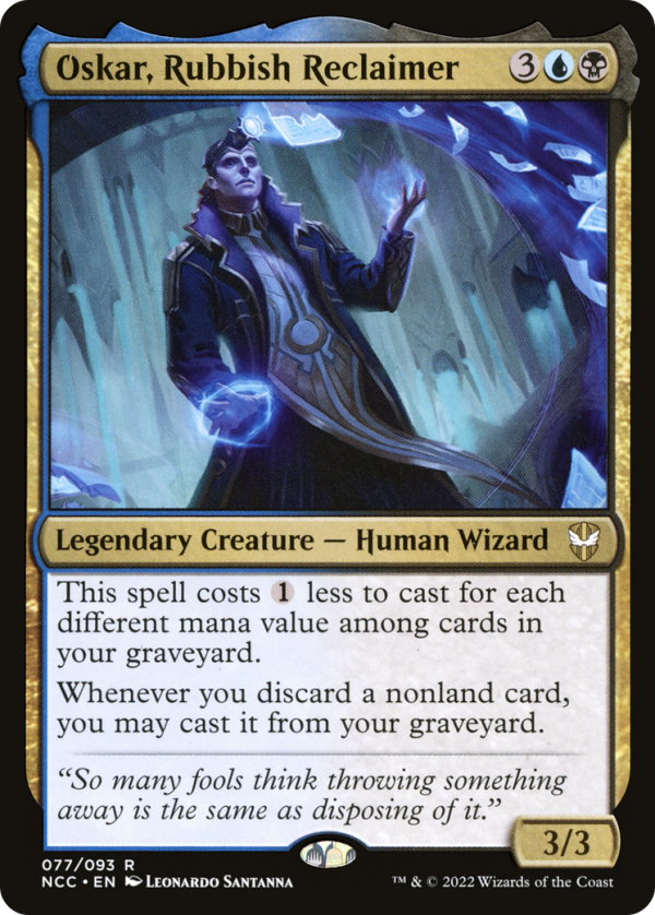 Oskar, Rubbish Reclaimer