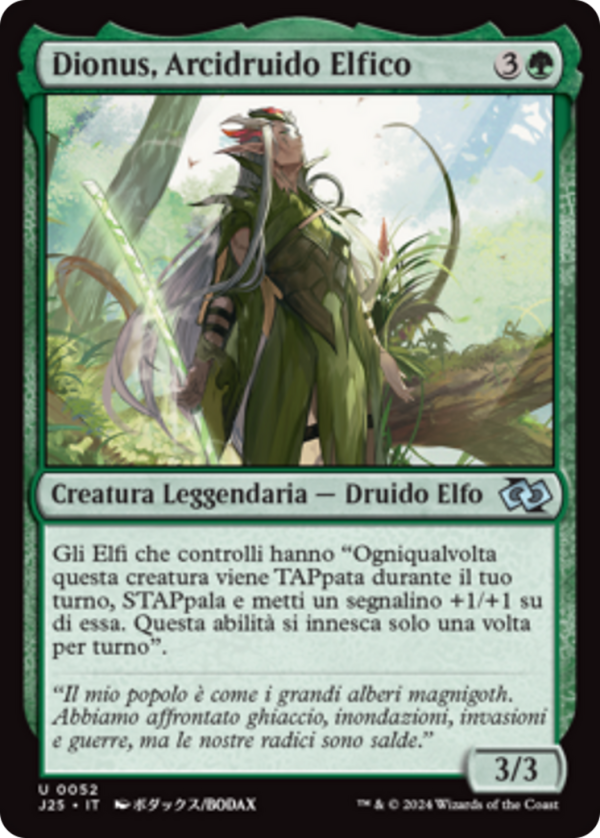Dionus, Elvish Archdruid