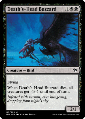 Death's-Head Buzzard