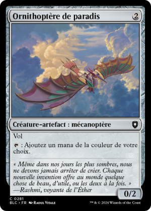 Ornithopter of Paradise