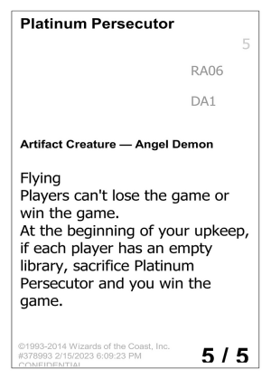 f83f62e4-548b-4e93-a1d8-0aac8ddb07a9 Platinum Persecutor