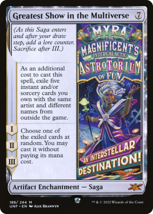 f92a5413-290b-484b-b754-06ec7f1a62ac Greatest Show in the Multiverse