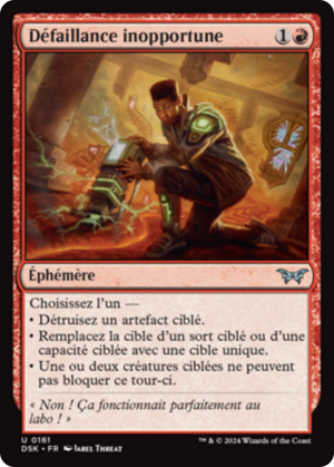 fac9d5a7-2b2d-40af-84f9-0b5cfa1d93e2 Untimely Malfunction