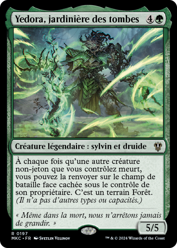 Yedora, Grave Gardener