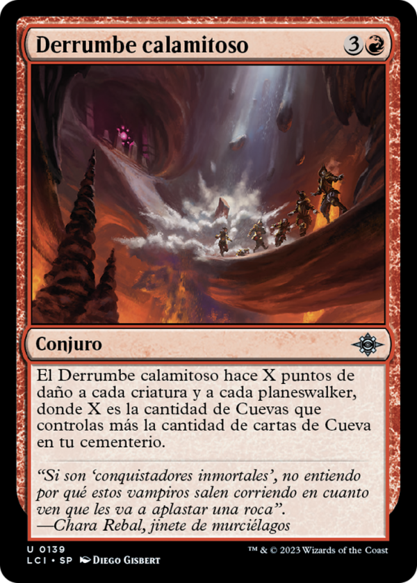 Calamitous Cave-In