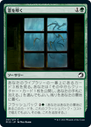 Tapping at the Window