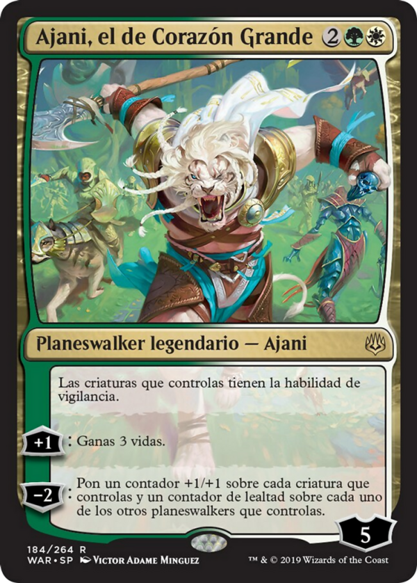 Ajani, the Greathearted