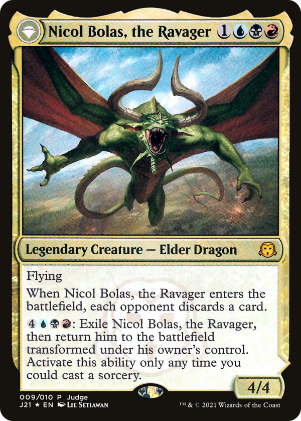 Nicol Bolas Raver Nicol Bolas, the Ravager // Nicol Bolas, the Arisen | Proxydudes